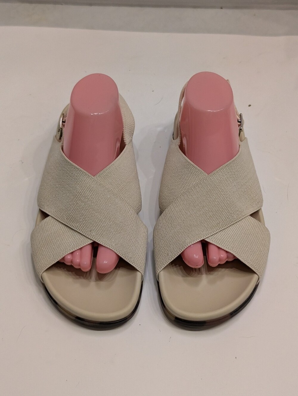 NWOT Rothy’s Women’s 12 The Weekend Slingback Sandals Coconut Ivory